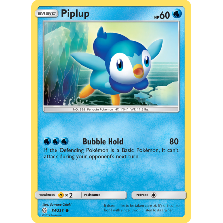Piplup (Reverse Holo)