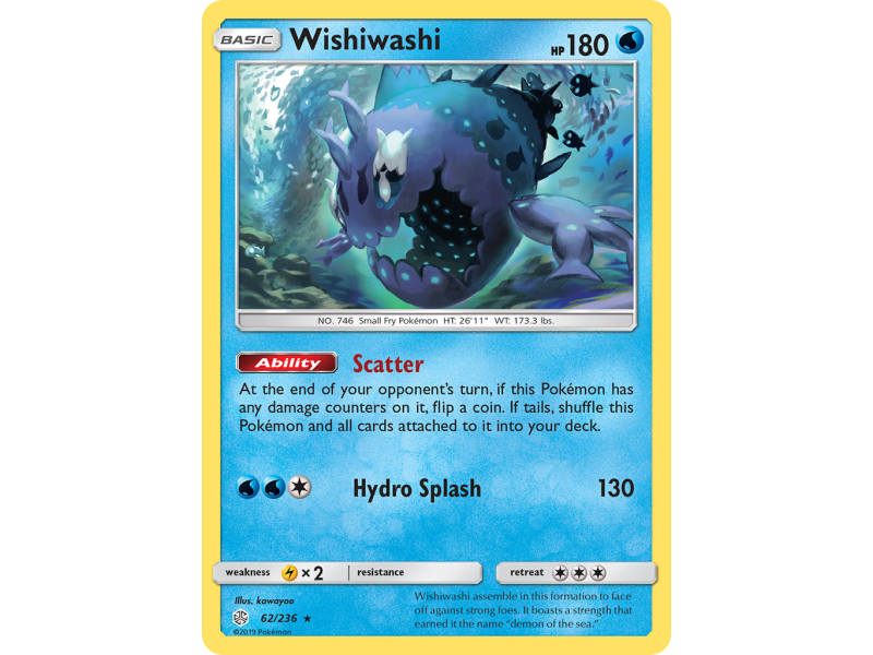 Wishiwashi (Reverse Holo)