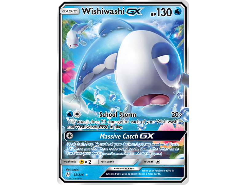 Wishiwashi-GX (Holo)