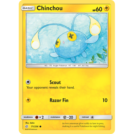 Chinchou (Reverse Holo)