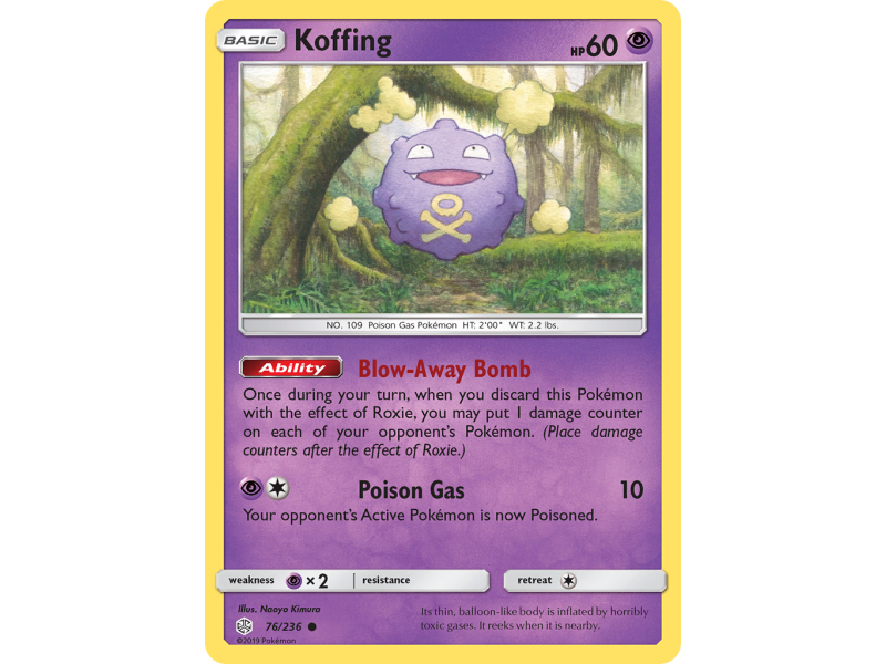 Koffing (Reverse Holo)