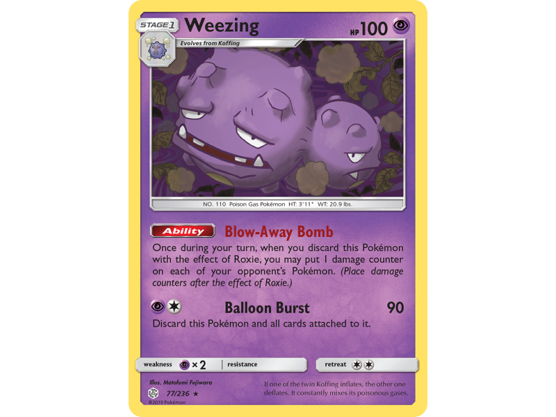 Weezing (Reverse Holo)