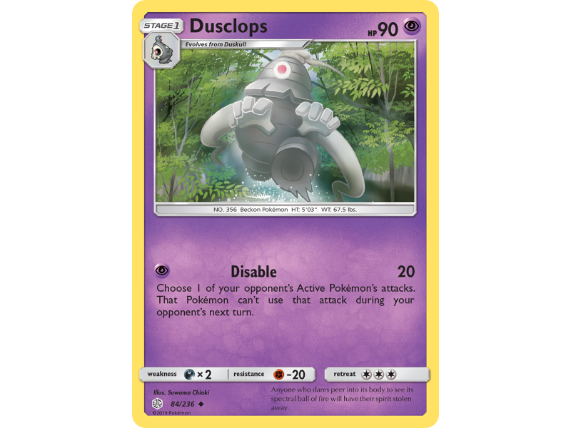 Dusclops (Reverse Holo)