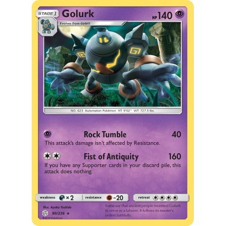 Golurk (Reverse Holo)