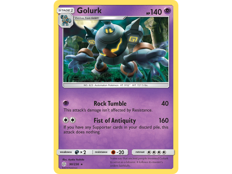 Golurk (Reverse Holo)