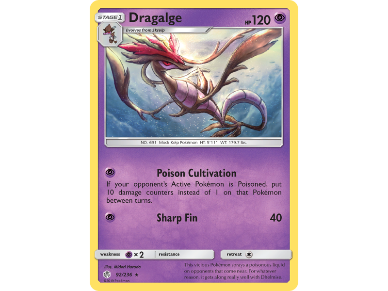 Dragalge (Reverse Holo)