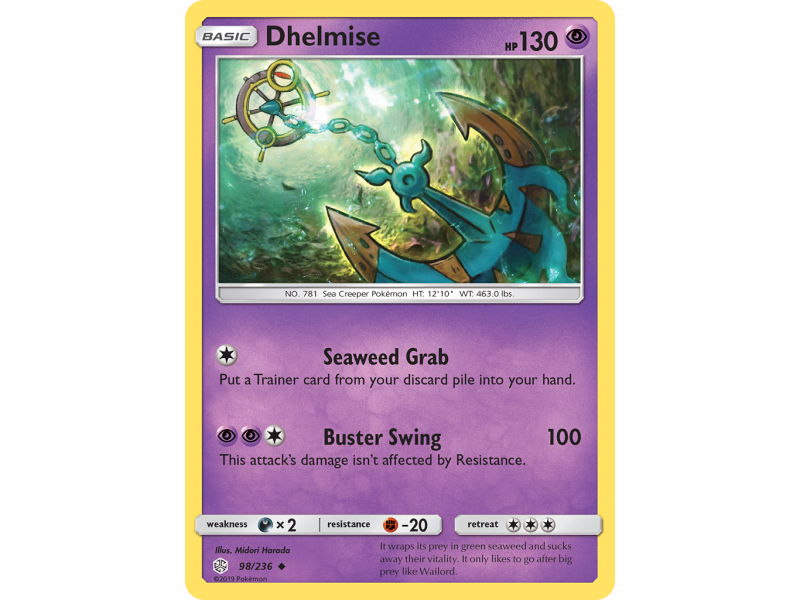 Dhelmise (Reverse Holo)