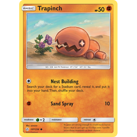 Trapinch (Reverse Holo)
