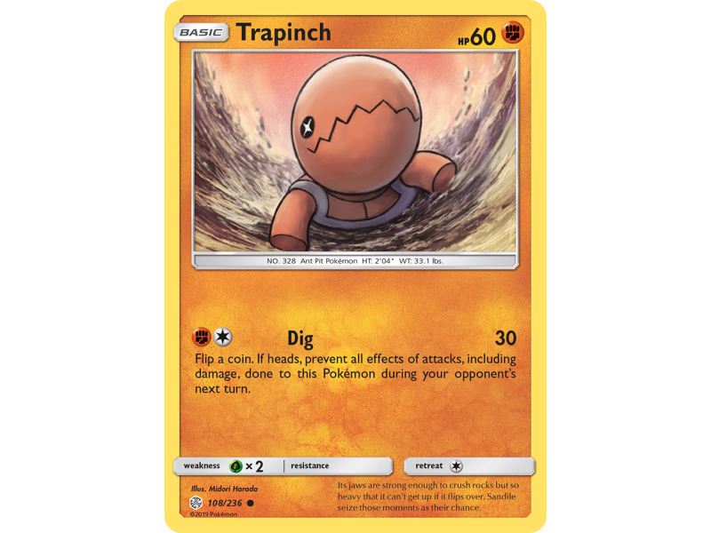 Trapinch (Reverse Holo)