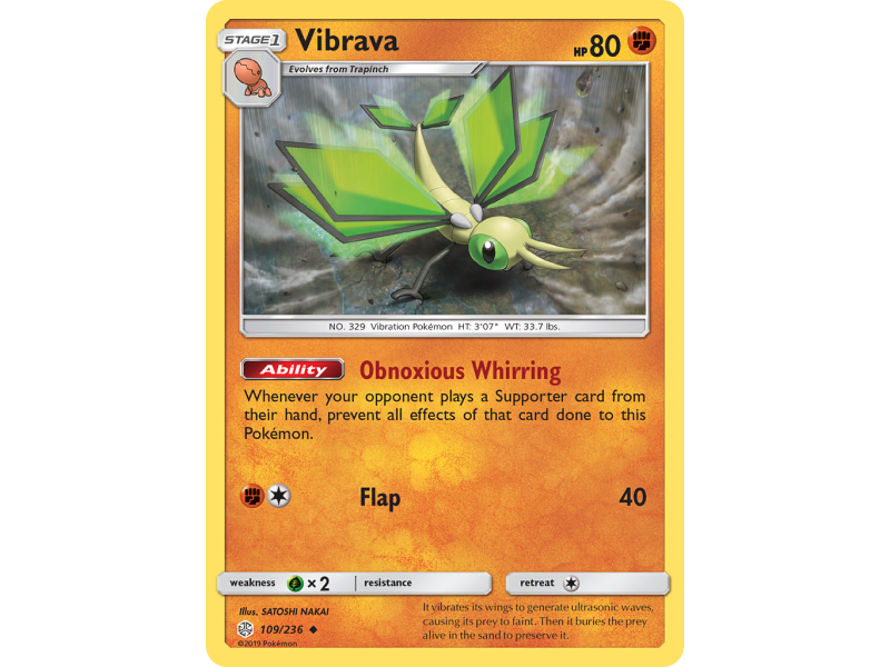 Vibrava (Reverse Holo)