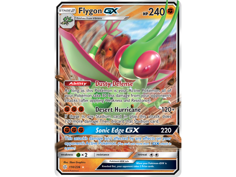 Flygon-GX (Holo)