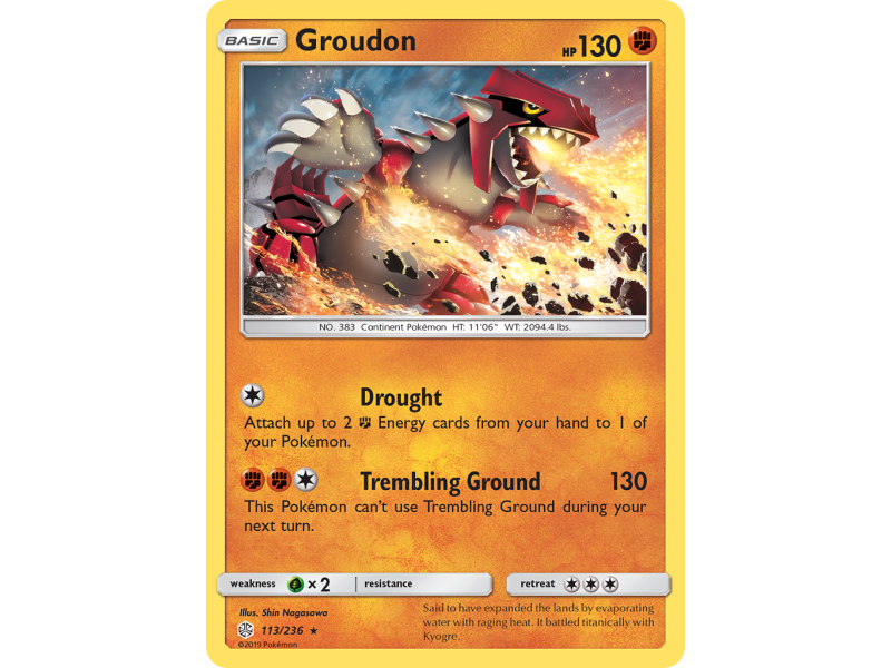 Groudon (Reverse Holo)