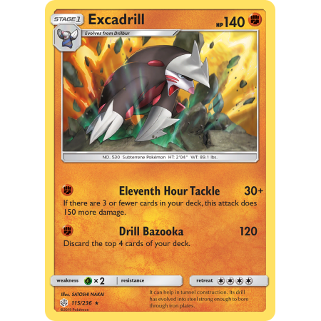 Excadrill (Reverse Holo)