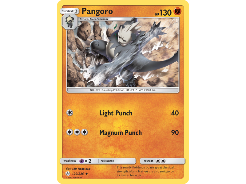 Pangoro (Reverse Holo)