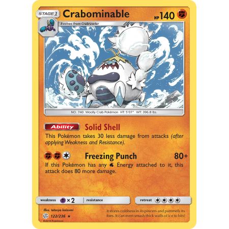Crabominable (Reverse Holo)