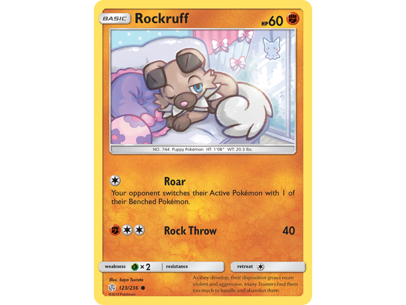 Rockruff (Reverse Holo)