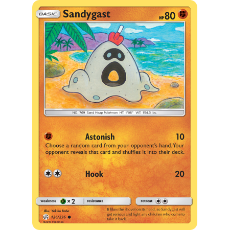 Sandygast (Reverse Holo)