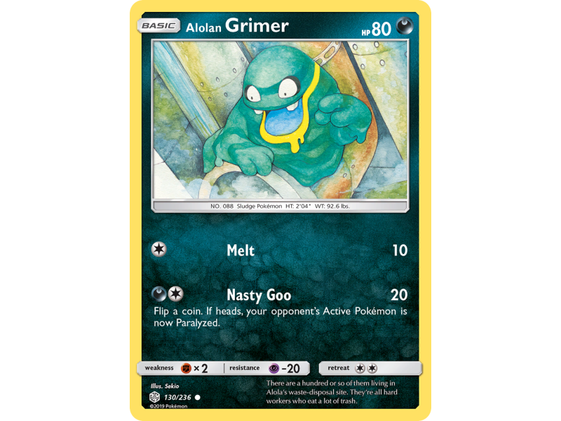 Alolan Grimer (Reverse Holo)