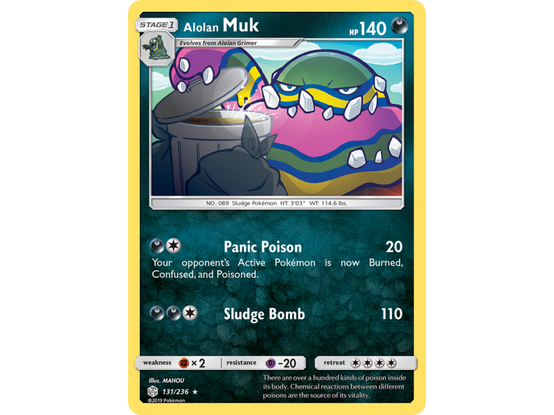 Alolan Muk (Reverse Holo)