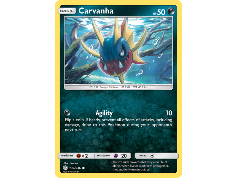 Carvanha (Reverse Holo)