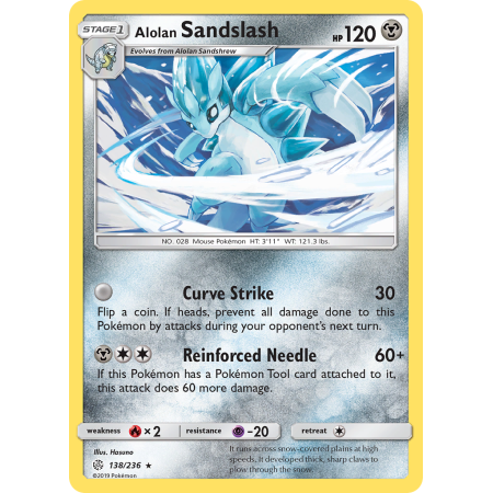 Alolan Sandslash (Reverse Holo)