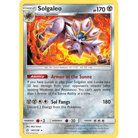 Solgaleo (Reverse Holo)