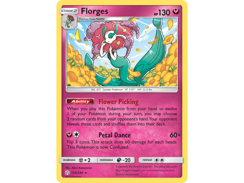 Florges (Reverse Holo)