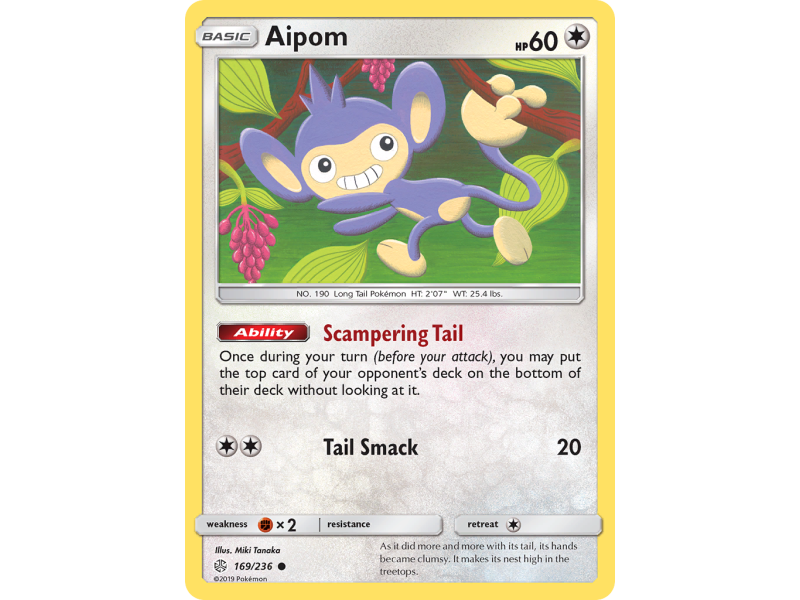 Aipom (Reverse Holo)