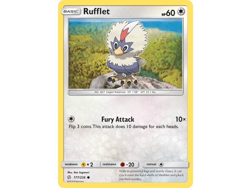 Rufflet (Reverse Holo)