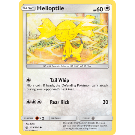 Helioptile (Reverse Holo)