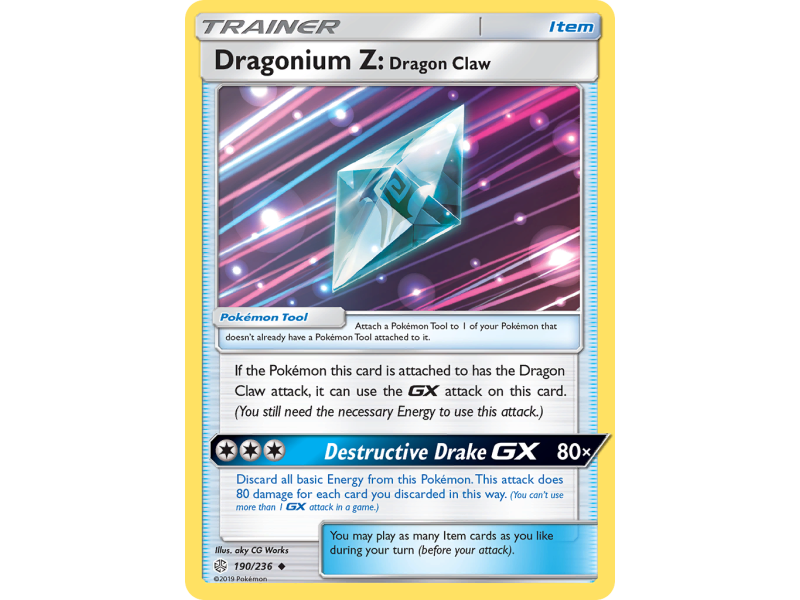 Dragonium Z: Dragon Claw (Reverse Holo)