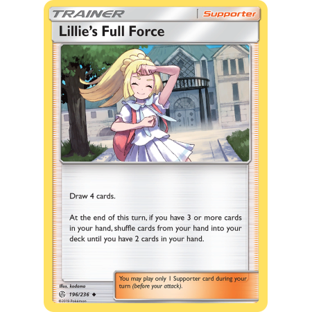 Lillie's Full Force (Reverse Holo)