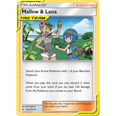 Mallow & Lana (Reverse Holo)