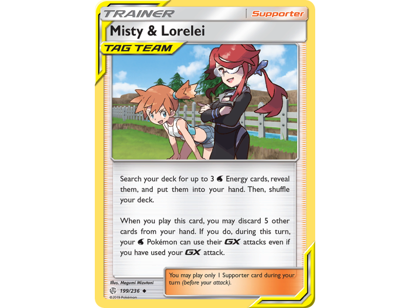 Misty & Lorelei (Reverse Holo)