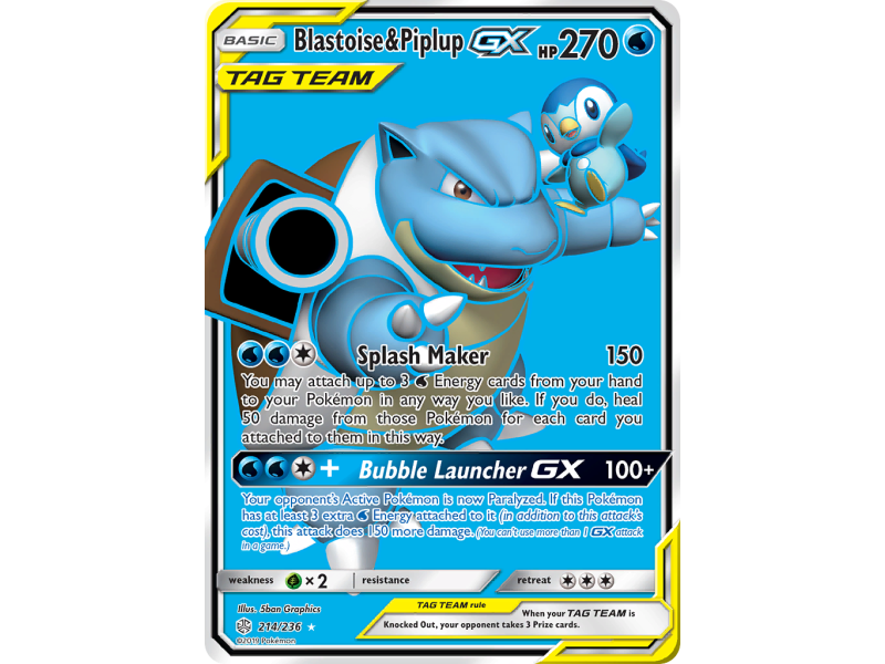 Blastoise & Piplup-GX