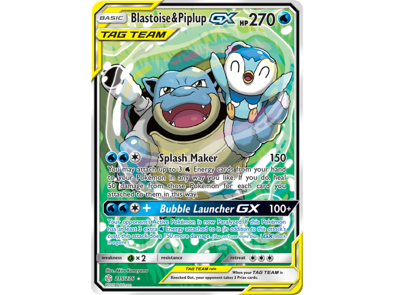 Blastoise & Piplup-GX