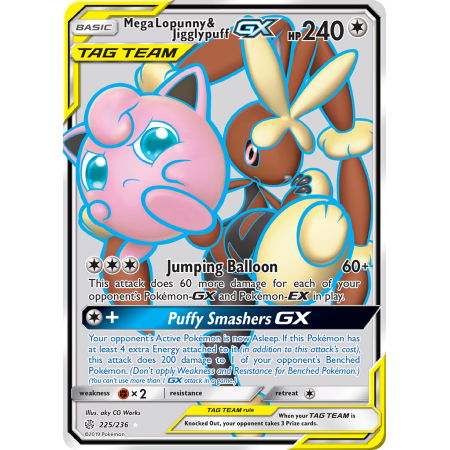 Mega Lopunny & Jigglypuff-GX