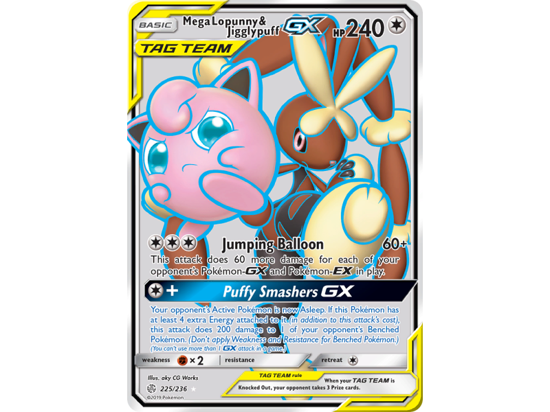 Mega Lopunny & Jigglypuff-GX