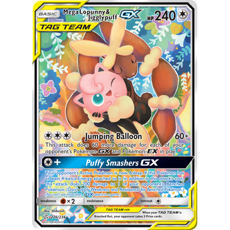 Mega Lopunny & Jigglypuff-GX