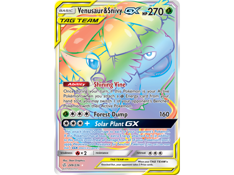 Venusaur & Snivy-GX