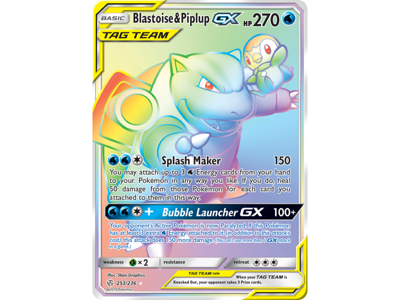 Blastoise & Piplup-GX