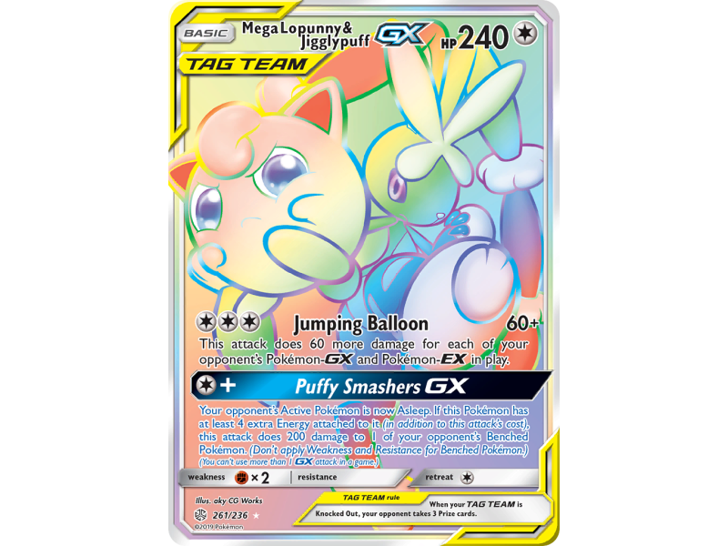 Mega Lopunny & Jigglypuff-GX
