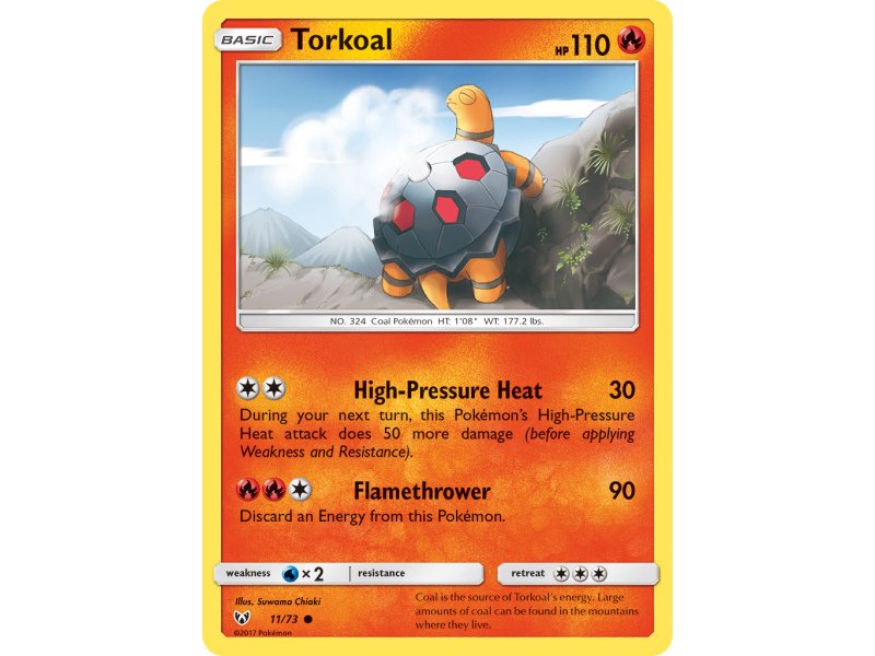 Torkoal (Reverse Holo)