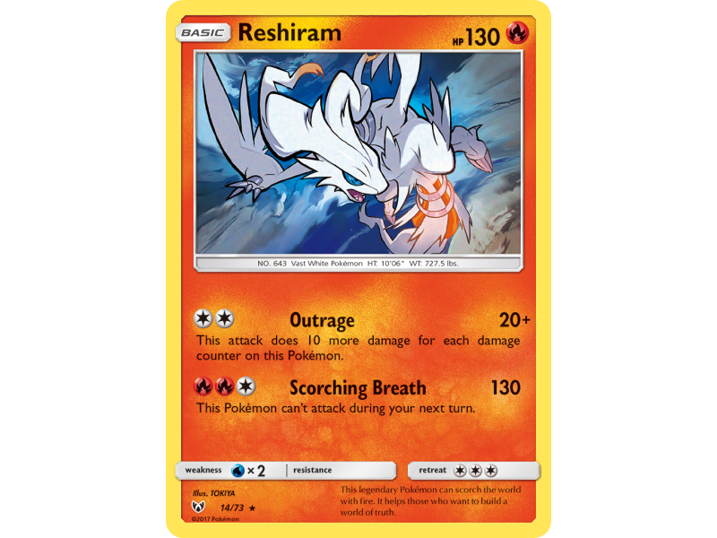 Reshiram (Reverse Holo)