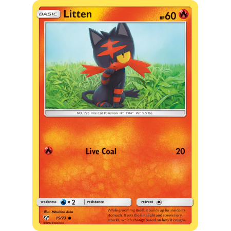 Litten (Reverse Holo)