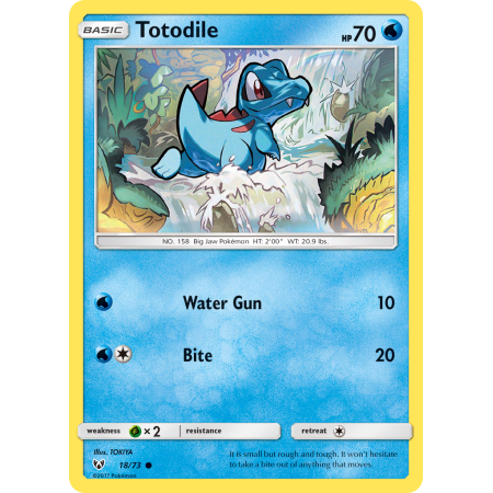 Totodile (Reverse Holo)