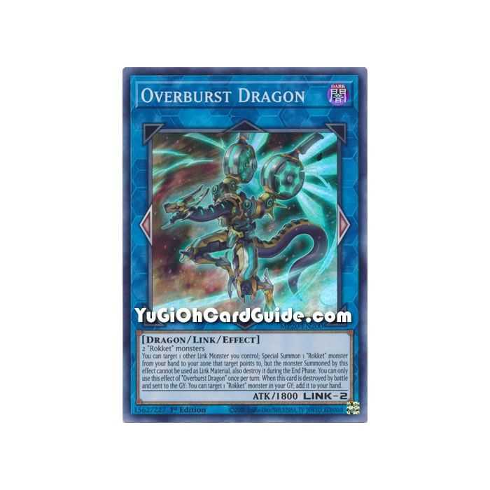 Overburst Dragon (Super Rare) – 2020 Tin of Lost Memories | Carta YUGIOH en México