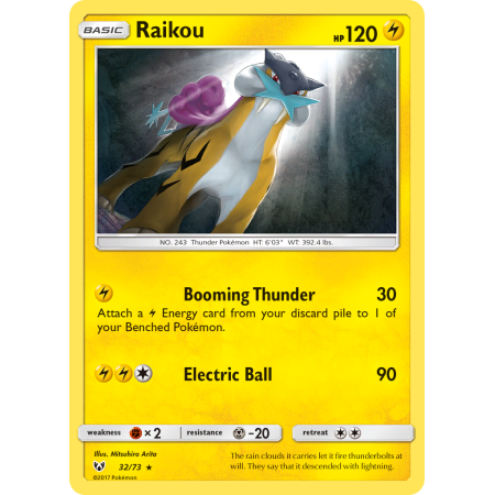 Raikou (Reverse Holo)