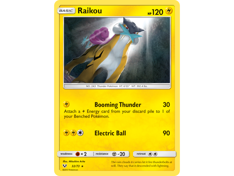 Raikou (Reverse Holo)