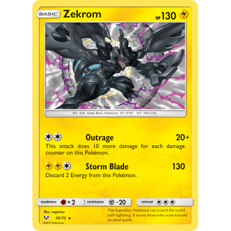 Zekrom (Reverse Holo)